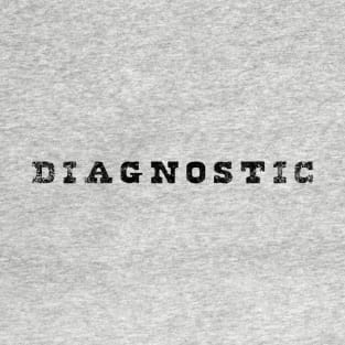 DIAGNOSTIC (distressed) Ted Bundy T-Shirt